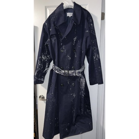 Maison Margiela Painted Trench Coat - Picture 5 of 16